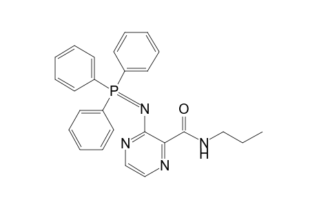 N-Propyl-3-(triphenylphosphoranylideneamino)pyrazine-2-carboxamide
