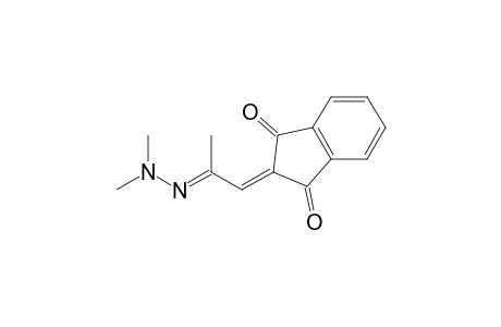 1H-Indene-1,3(2H)-dione, 2-[2-(dimethylhydrazono)propylidene]-