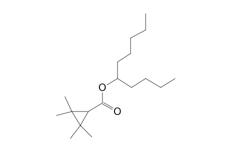 1-Butylhexyl 2,2,3,3-tetramethylcyclopropanecarboxylate