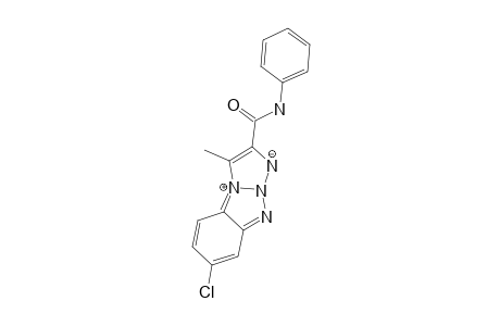 3-CHLORO-8-(N-PHENYLCARBOXAMIDO)-9-METHYL-1,2,3-TRIAZOLO-[1,2-A]-BENZO-TRIAZOLE