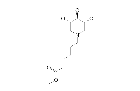 N-METHOXYCARBONYLPENTYL-1,5-DIDEOXY-1,5-IMINOXYLITOL