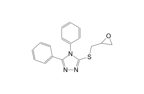 3-[(2-oxiranylmethyl)sulfanyl]-4,5-diphenyl-4H-1,2,4-triazole