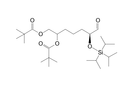 (S)-(-)-7-Oxo-2-pivaloxy-6-(triisopropylsilyloxy)heptyl pivalate