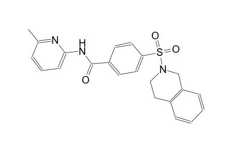 benzamide, 4-[(3,4-dihydro-2(1H)-isoquinolinyl)sulfonyl]-N-(6-methyl-2-pyridinyl)-