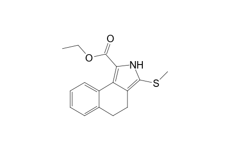 Ethyl 3-(methylsulfanyl)-4,5-dihydro-2H-benzo[e]isoindole-1-carboxylate