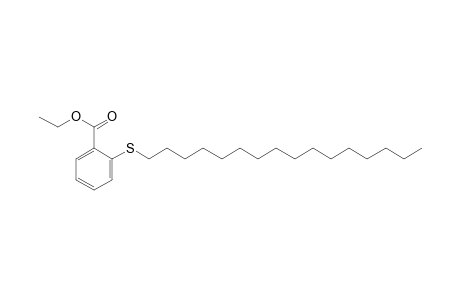 o-(hexadecylthio)benzoic acid, ethyl ester