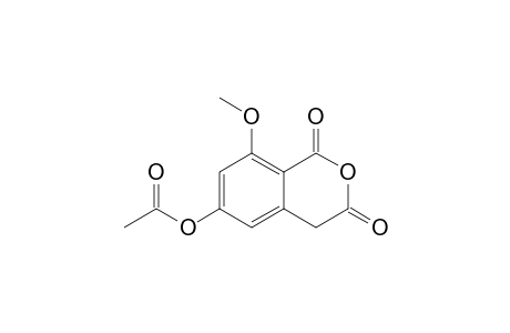 (8-methoxy-1,3-dioxo-4H-isochromen-6-yl) acetate