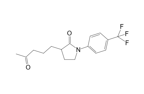 3-(4-oxo-pentyl)-1-(4-trifluoromethyl-phenyl)-pyrrolidin-2-one