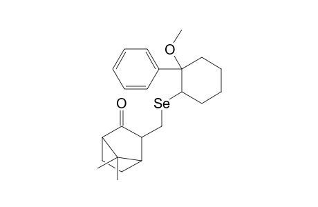1-Methoxy-1-phenyl-2-(3-selenacamphoryl)cyclohexane