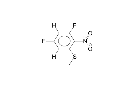 1-NITRO-2,4-DIFLUORO-6-METHYLTHIOBENZENE