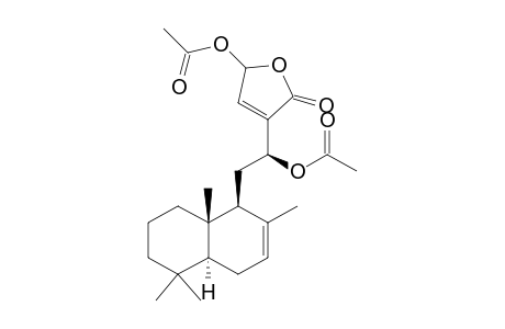 (12S)-12,15-Diacetoxylabda-7,13-dien-16,15-olide