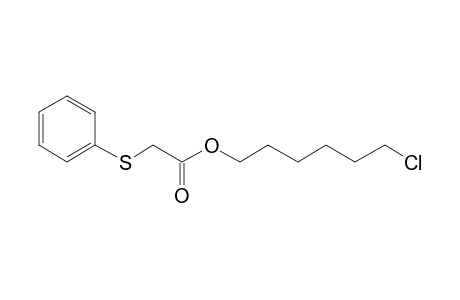 Phenylthioacetic acid, 6-chlorohexyl ester