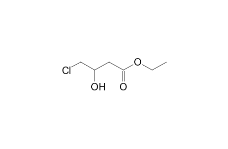 Butanoic acid, 4-chloro-3-hydroxy-, ethyl ester