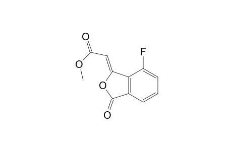 Acetic acid, (4-fluoro-3-oxo-1(3H)-isobenzofuranylidene)-, methyl ester, (Z)-