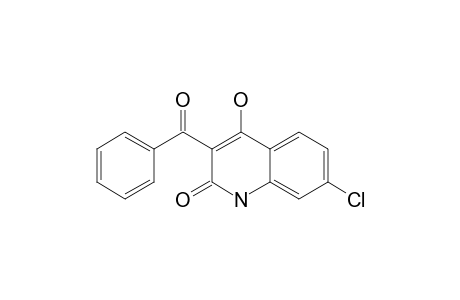 3-BENZOYL-7-CHLORO-4-HYDROXYQUINOLIN-2-(1H)-ONE;ENOL-FORM
