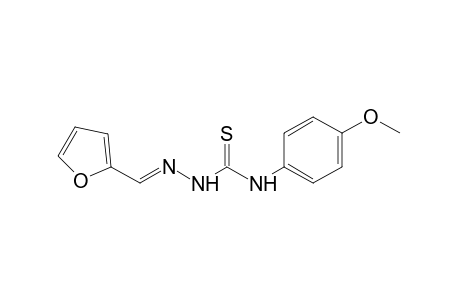 2-furaldehyde, 4-(p-methoxyphenyl)-3-thiosemicarbazone
