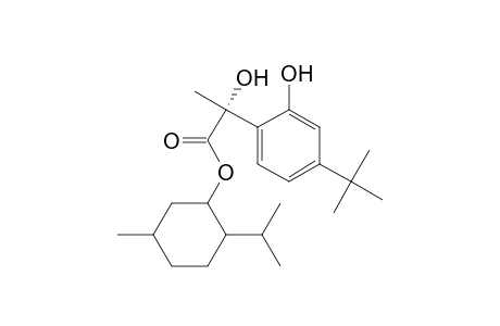 (2R)-2-hydroxy-2-(2-hydroxy-4-tert-butylphenyl)propanoic acid (-)-menthyl ester
