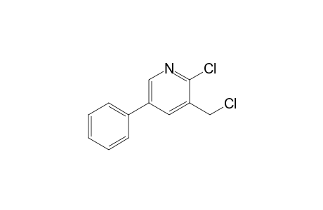 2-Chloro-3-(chloromethyl)-5-phenylpyridine