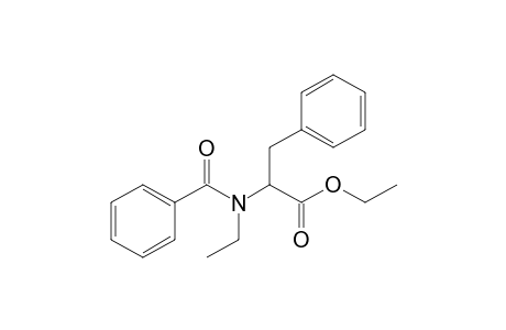 2-[benzoyl(ethyl)amino]-3-phenyl-propionic acid ethyl ester