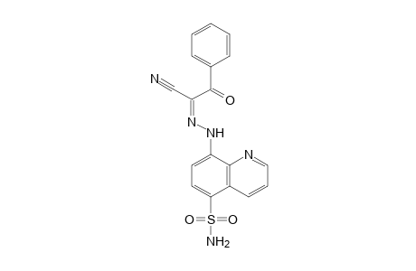 5-Quinolinesulfonamide, 8-[2-(1-cyano-2-oxo-2-phenylethylidene)hydrazinyl]-