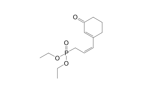 Diethyl 3-(3'-oxocyclohexenyl)pent-2-enylphosphoate