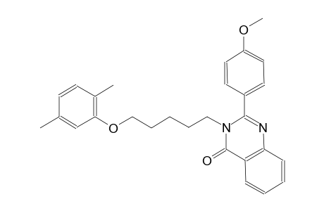 3-[5-(2,5-dimethylphenoxy)pentyl]-2-(4-methoxyphenyl)-4(3H)-quinazolinone