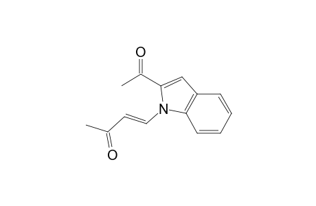 1-Acetyl-1-(2-oxo-3-buten-4-yl)-1H-indole