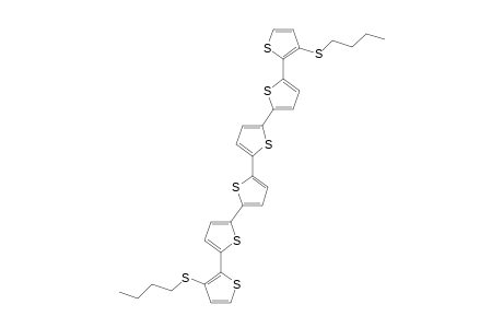 3,3'''''-BIS-(BUTYLSULFANYL)-2,2':5',2'':5'',2''':5''',2'''':5'''',2'''''-SEXITHIOPHENE