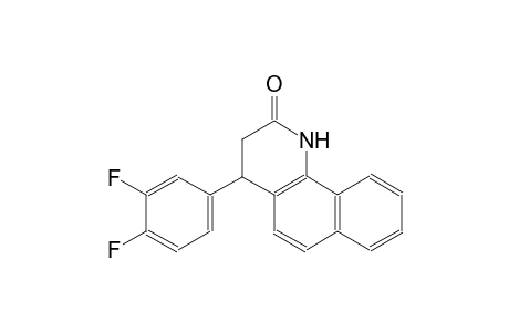 benzo[h]quinolin-2(1H)-one, 4-(3,4-difluorophenyl)-3,4-dihydro-