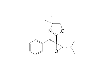 2-[(2R,3S)-2-benzyl-3-tert-butyl-oxiran-2-yl]-4,4-dimethyl-2-oxazoline