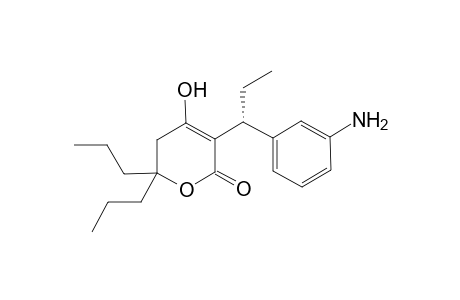 [3a(R)]-3-[1-(3-Aminophenyl)propyl]-5,6-dihydro-6,6-dipropyl-4-hydroxy-2H-pyran-2-one