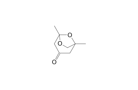 1,5-Dimethyl-6,8-dioxabicyclo[3.2.1]octan-3-one