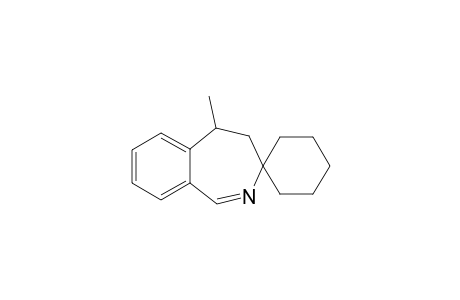 3-Methyl-4,5-dihydro-3H-(2)-spiro[cyclohexa-benzazepine]