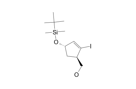 [(1R,4S)-4-(tert-butyl-dimethylsilyl)oxy-2-iodo-1-cyclopent-2-enyl]methanol
