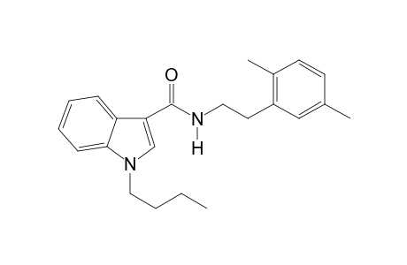 1-Butyl-N-[2-(2,5-dimethylphenyl)ethyl]-1H-indole-3-carboxamide