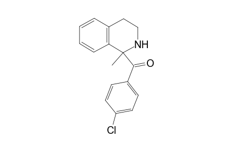 (4-Chlorophenyl)(1-methyl-1,2,3,4-tetrahydroisoquinolin-1-yl)methanone