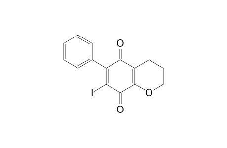 6-Phenyl-7-iodotetrahydrochromen-5,8-dione