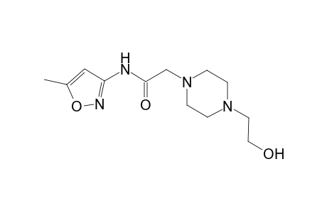2-[4-(2-Hydroxy-ethyl)-piperazin-1-yl]-N-(5-methyl-isoxazol-3-yl)-acetamide