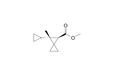 (E)-2-METHYL-2-CYCLOPROPYLSPIROPENTANCARBOXYLIC ACID, METHYL ESTER