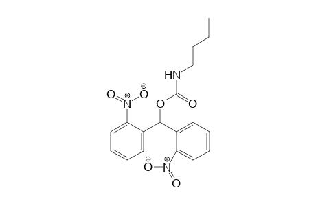 Carbamic acid, N-butyl-, bis(2-nitrophenyl)methyl ester