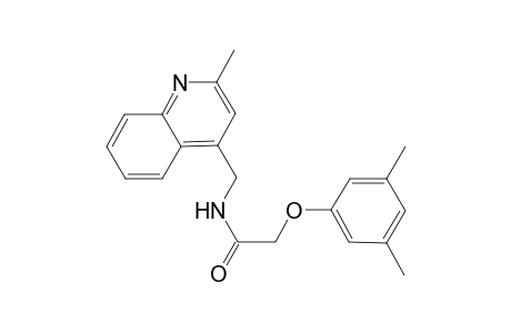 2-(3,5-Dimethylphenoxy)-N-[(2-methyl-4-quinolinyl)methyl]acetamide