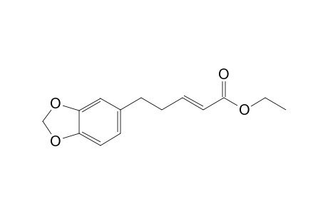 Ethyl 3-[3',4'-(methylenedioxy)phenyl]-2-penten-1-oate