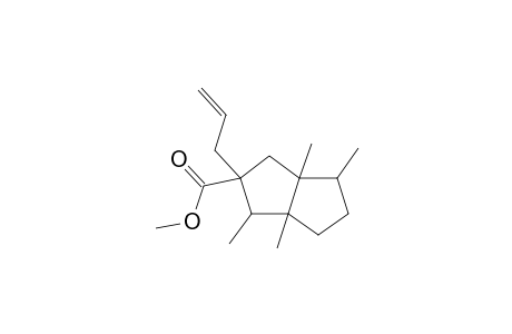 2-Pentalenecarboxylic acid, octahydro-1,3a,4,6a-tetramethyl-2-(2-propenyl)-, methyl ester, (1.alpha.,2.alpha.,3a.alpha.,4.alpha.,6a.a lpha.)-(.+-.)-