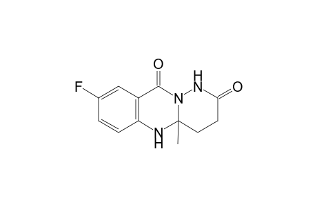 7-Fluoro-4a-methyl-3,4,4a,10-tetrahydro-1,9a,10-triaza-anthracene-2,9-dione