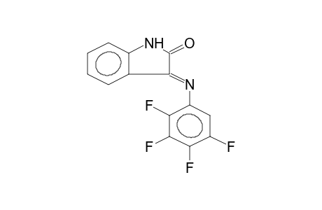 3-(2,3,4,5-TETRAFLUOROPHENYL)IMINO-2H-INDOL-2-ONE