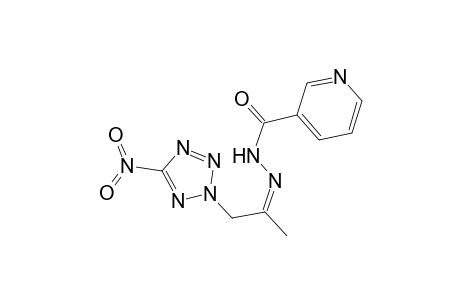 N'-[(Z)-1-Methyl-2-(5-nitro-2H-tetraazol-2-yl)ethylidene]nicotinohydrazide