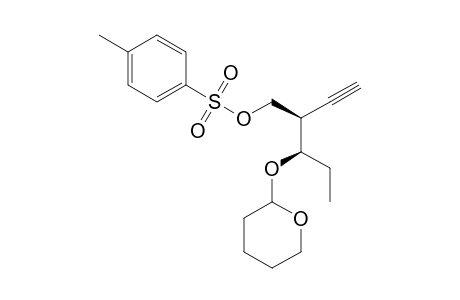 (2R,3R)-(2-ethynyl-3-tetrahydropyran-2-yloxypentyl) toluene-p-sulphonate