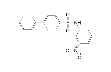 N-(3-nitrophenyl)[1,1'-biphenyl]-4-sulfonamide