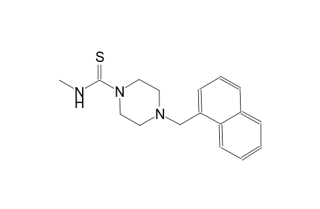 1-piperazinecarbothioamide, N-methyl-4-(1-naphthalenylmethyl)-