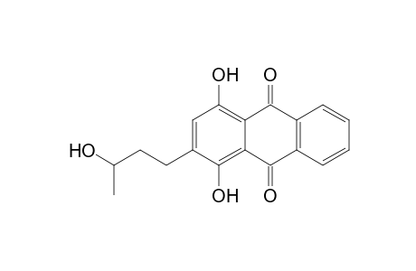 9,10-Anthracenedione, 1,4-dihydroxy-2-(3-hydroxybutyl)-